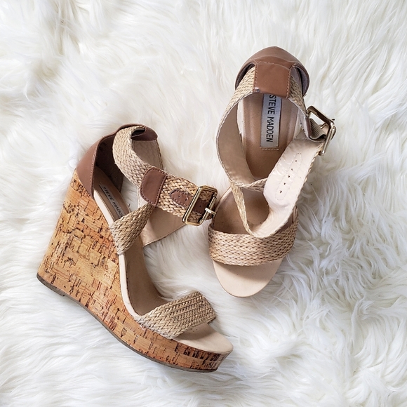 Steve Madden Shoes - Steve Madden Cork Wedges!